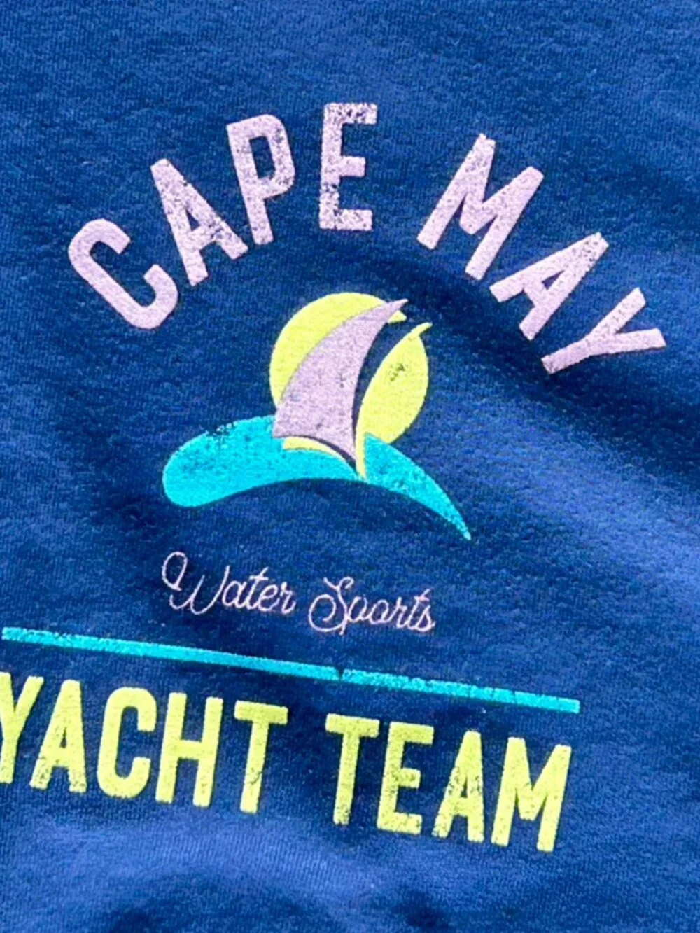 Daily Practice x Anthropologie Shrunken Vintage Sweat Tee Cape May Size XXS EUC